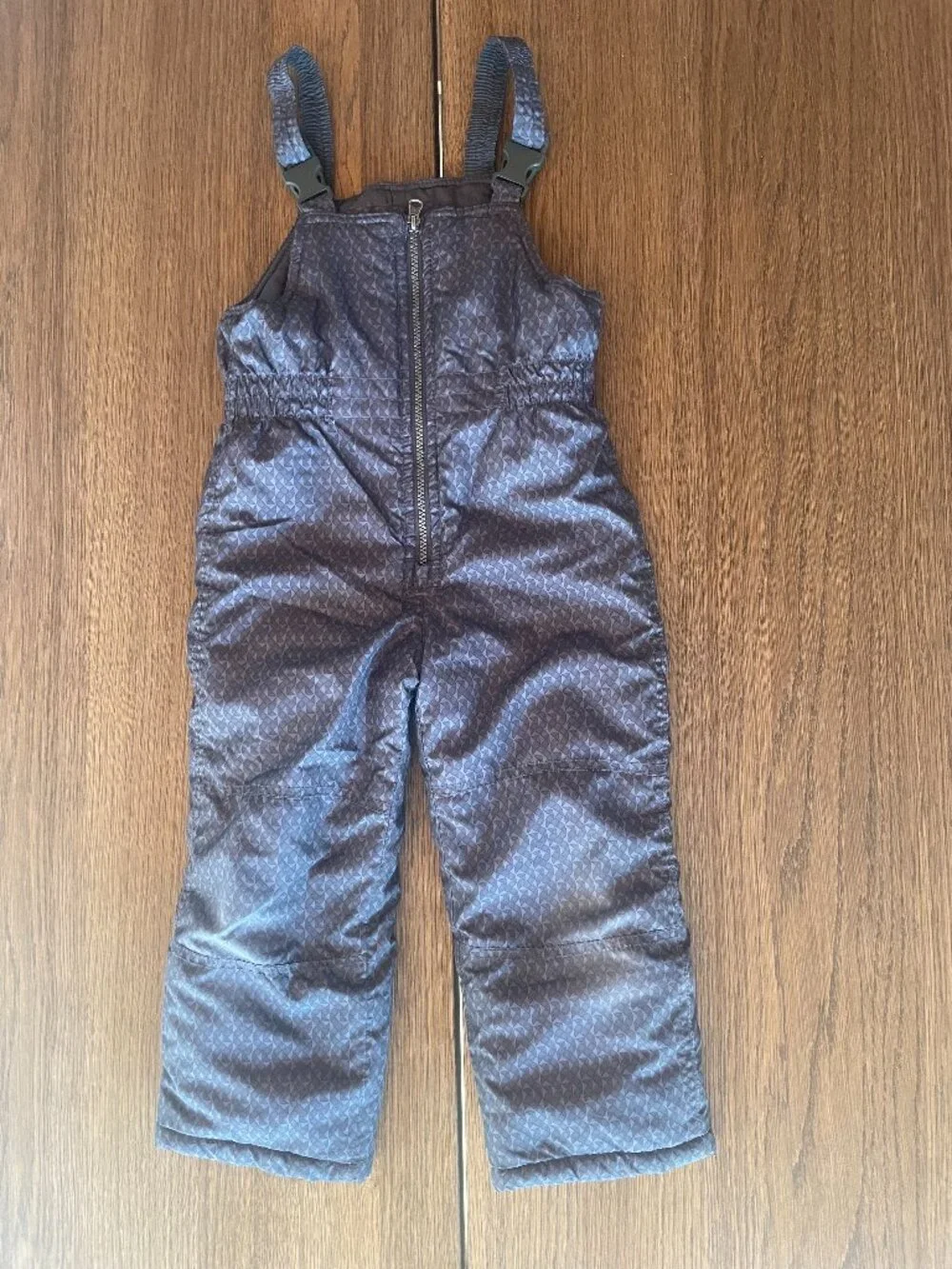Carter’s Kids Black Gray Snow Pants Size 5 Small Winter Ski Pants